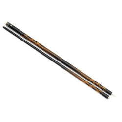 Кий для русского бильярда «Тюльпан черный граб+белинга с черным шафтом»