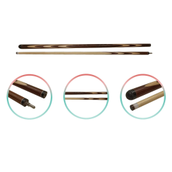 Кий для русского бильярда «2х3 Комби Граб-термограб темный турняк»