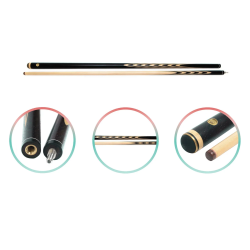 Кий для русского бильярда «4х6 Черный граб»