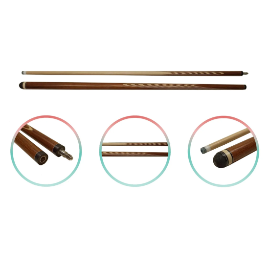 Кий для русского бильярда «8х9 Палисандр»