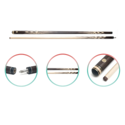 Кий для русского бильярда «Тюльпан Черный граб-венге»