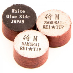 Наклейка для кия «Rei Samurai White» 14 мм (M)