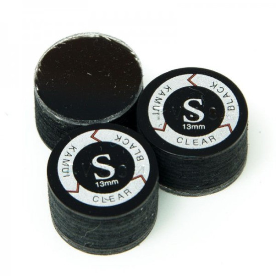 Наклейка для кия «Kamui Clear Black» 13 мм (S)