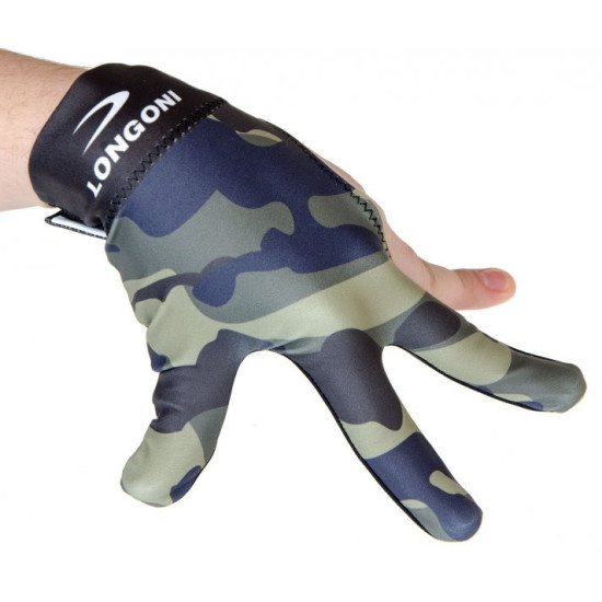 Перчатка бильярдная «Longoni Fancy Military 1» Перчатка бильярдная «Longoni Fancy Military 1»