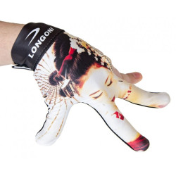 Перчатка бильярдная «Longoni Fancy Hot Lips 1»