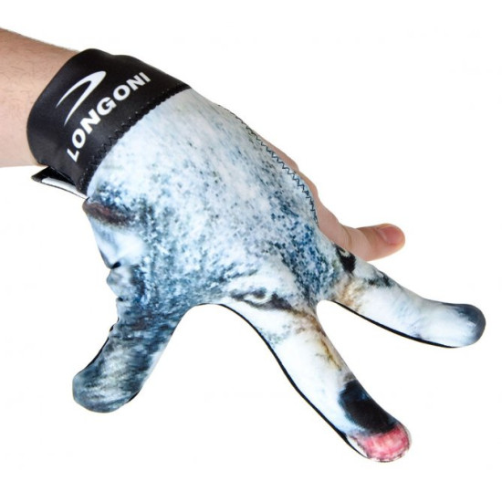 Перчатка бильярдная «Longoni Fancy Wolf»