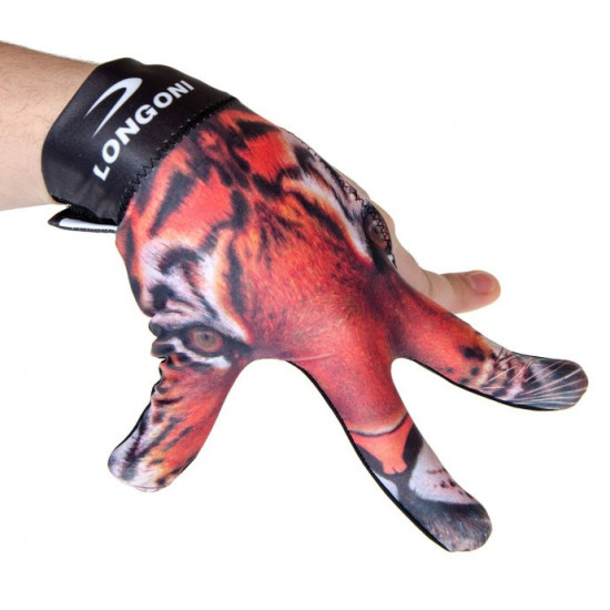 Перчатка бильярдная «Longoni Fancy Tiger»
