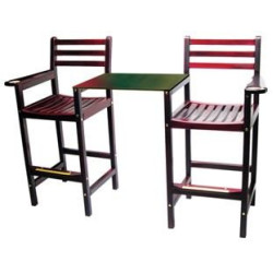 Кресло бильярдное x 2, со столешницей