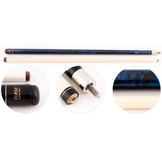 Кий для пула «Flash Classic» (синий)Classic Кий для пула «Flash Classic» (синий)Classic