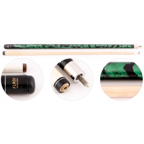 Кий для пула «Flash Classic» (зеленый)Classic