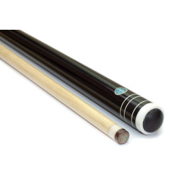 Кий для русского бильярда «Трехцветный черный граб+белинга»