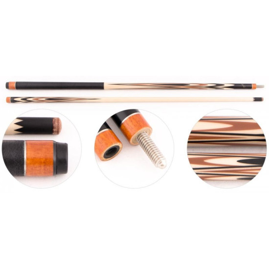 Кий для русского бильярда «Cuetec Rus Pro RP8-3» (черный)Cuetec