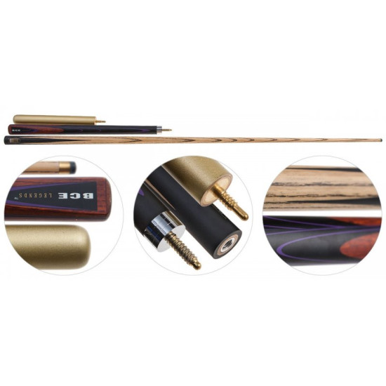 Кий для снукера «BCE Legends» 3/4 + экстендер (натуральный в футляре)ВСЕ Кий для снукера «BCE Legends» 3/4 + экстендер (натуральный в футляре)ВСЕ