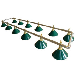 Лампа на двенадцать плафонов «Evergreen»
