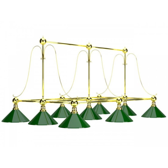 Лампа на девять плафонов "Art Design"