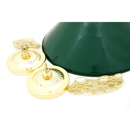 Лампа на два плафона «Allgreen» (зелёная штанга, зелёный плафон D35см) Лампа на два плафона «Allgreen» (зелёная штанга, зелёный плафон D35см)