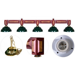 Лампа на пять плафонов «Dandy»